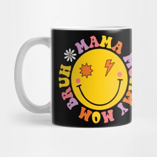 Mama Mommy Mom Bruh Retro Mama Mug